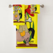 Ensemble de serviettes de bain Donkey Sombrero mex (En situation)