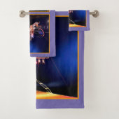 Ensemble de serviettes de bain DREAMER (En situation)