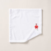 Ensemble de serviettes de bain drôles et mignonnes (Gant de toilette)