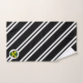 Ensemble de serviettes de bain du drapeau jamaïcai (Serviette à main)