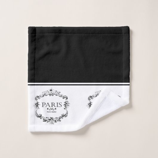 Ensemble de serviettes de bain du marché aux fleur (Gant de toilette)