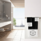 Ensemble de serviettes de bain du marché aux fleur