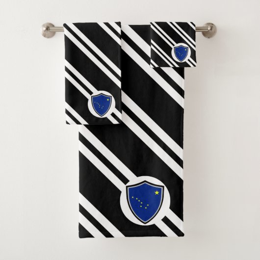 Ensemble de serviettes de bain du pavillon de l'Al (En situation)