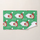 Ensemble de serviettes de bain du Santa Claus (Serviette à main)
