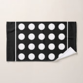 Ensemble de serviettes de bain élégant à cercles b (Serviette à main)