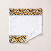 Ensemble de serviettes de bain élégantes à motif d (Gant de toilette)