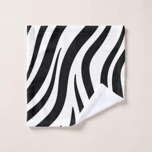 Ensemble de serviettes de bain Empreinte de léopar (Gant de toilette)