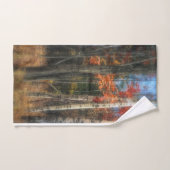 Ensemble de serviettes de bain en bois d'automne (Serviette à main)