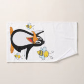 Ensemble de serviettes de bain en Bumblebee Pengui (Serviette à main)