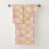 Ensemble de serviettes de bain en caoutchouc pour (En situation)