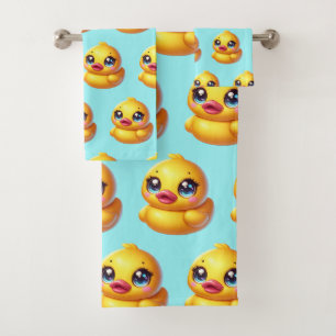 Ensemble de serviettes de bain en caoutchouc pour