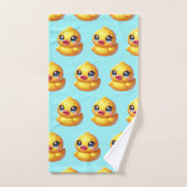 Ensemble de serviettes de bain en caoutchouc pour (Serviette à main)