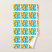 Ensemble de serviettes de bain en caoutchouc pour (Serviette à main)