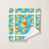 Ensemble de serviettes de bain en caoutchouc pour (Gant de toilette)
