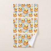 Ensemble de serviettes de bain en caoutchouc pour (Serviette à main)