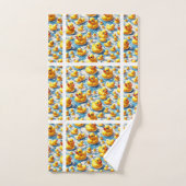 Ensemble de serviettes de bain en caoutchouc pour (Serviette à main)