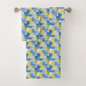 Ensemble de serviettes de bain en caoutchouc pour (En situation)