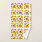 Ensemble de serviettes de bain en caoutchouc pour (Serviette à main)