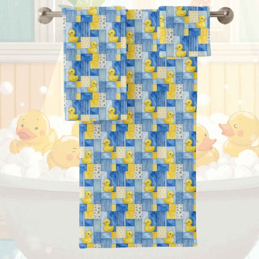 Ensemble de serviettes de bain en caoutchouc pour