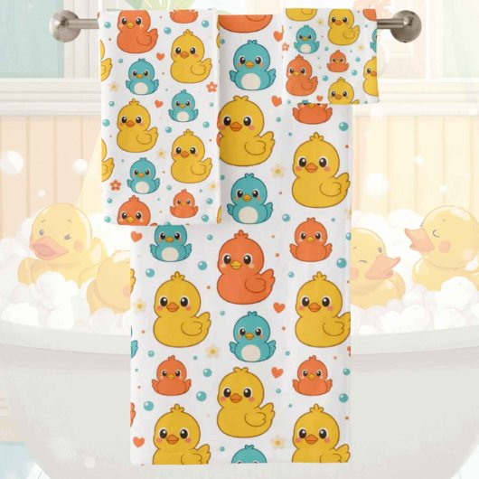 Ensemble de serviettes de bain en caoutchouc pour