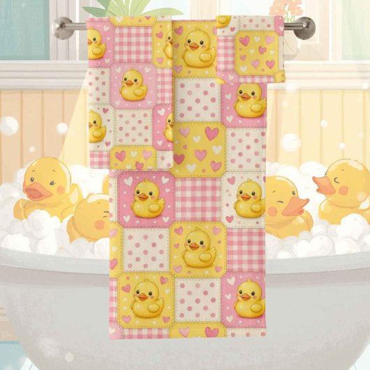 Ensemble de serviettes de bain en caoutchouc pour 