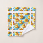 Ensemble de serviettes de bain en caoutchouc pour (Gant de toilette)