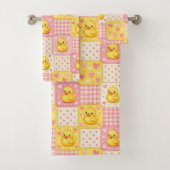 Ensemble de serviettes de bain en caoutchouc pour  (En situation)