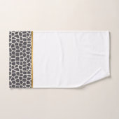 ENSEMBLE DE SERVIETTES DE BAIN EN CHARBON OR PEBBL (Serviette à main)