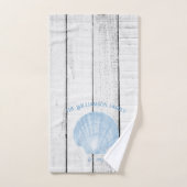 Ensemble de serviettes de bain en coquille de St J (Serviette à main)