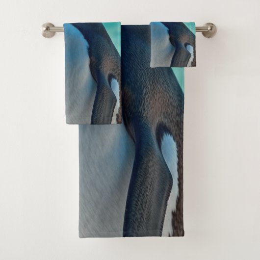 Ensemble de serviettes de bain en coton Premium -  (En situation)