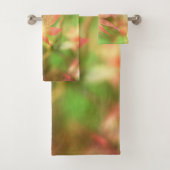 Ensemble de serviettes de bain en fibre d'automne (En situation)