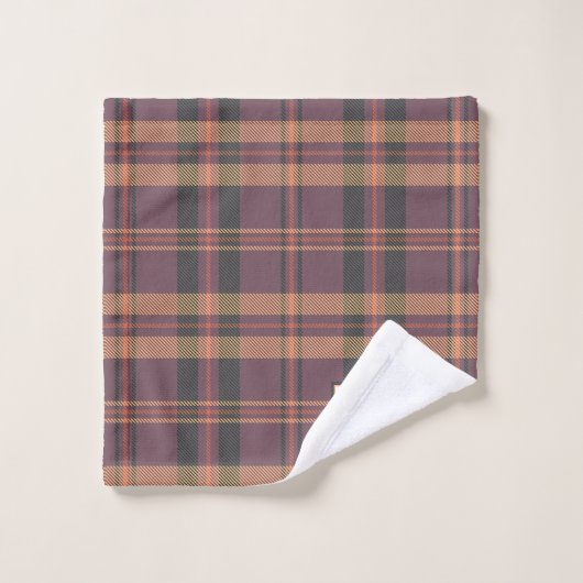 Ensemble de serviettes de bain en heather à carrea (Gant de toilette)