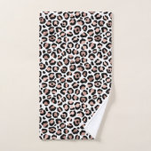 Ensemble de serviettes de bain en impression léopa (Serviette à main)
