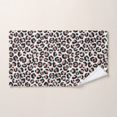 Ensemble de serviettes de bain en impression léopa (Serviette à main)