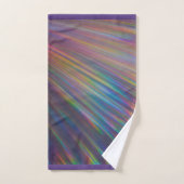 Ensemble de serviettes de bain en métal néon color (Serviette à main)