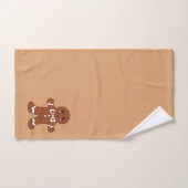 Ensemble de serviettes de bain en pain d'épices (Serviette à main)