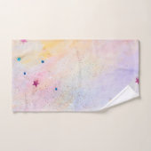 ensemble de serviettes de bain étoilé (Serviette à main)