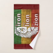 ensemble de serviettes de bain "FER LION" (Serviette à main)