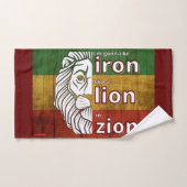 ensemble de serviettes de bain "FER LION" (Serviette à main)
