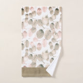 Ensemble de serviettes de bain Feuille d'aquarelle (Serviette à main)