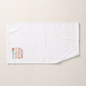 Ensemble de serviettes de bain Feuilles d'automne (Serviette à main)