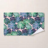 Ensemble de serviettes de bain Feuilles Monstera T (Serviette à main)