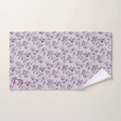 Ensemble De Serviettes De Bain Floral De Luxe (Serviette à main)