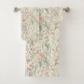 Ensemble de serviettes de bain Floral Springtime (En situation)