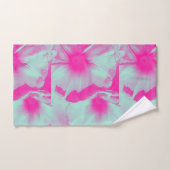 Ensemble de serviettes de bain florales (Serviette à main)