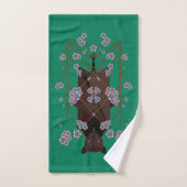 Ensemble de serviettes de bain Fox Jade volant (Serviette à main)