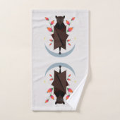 Ensemble de serviettes de bain Fox volant (Serviette à main)
