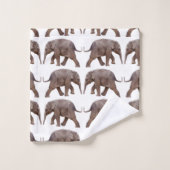 Ensemble de serviettes de bain Frenzy Baby Elephan (Gant de toilette)