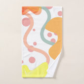 Ensemble de serviettes de bain géométrique Abstrai (Serviette à main)