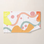 Ensemble de serviettes de bain géométrique Abstrai (Serviette à main)